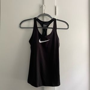 NIKE built in sports bra dri-fit top!